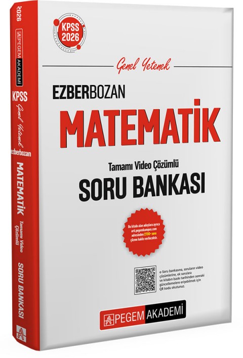 2026 KPSS Genel Yetenek Genel Kültür Ezberbozan Matematik Tamamı